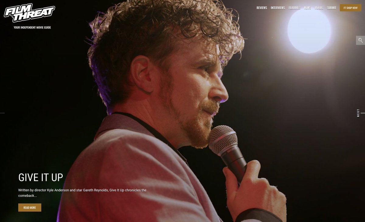 FilmThreat's tweet photo. “…Mortimer’s stage set is just as lackluster as his personal life.” Should audiences give up on Give It Up, or give it a chance? Read Bobby LePire's review to find out.
https://t.co/rVYptafxNe #SupportIndieFilm #GiveItUp #Comedy #Mockumentary https://t.co/0qYAWfyINR