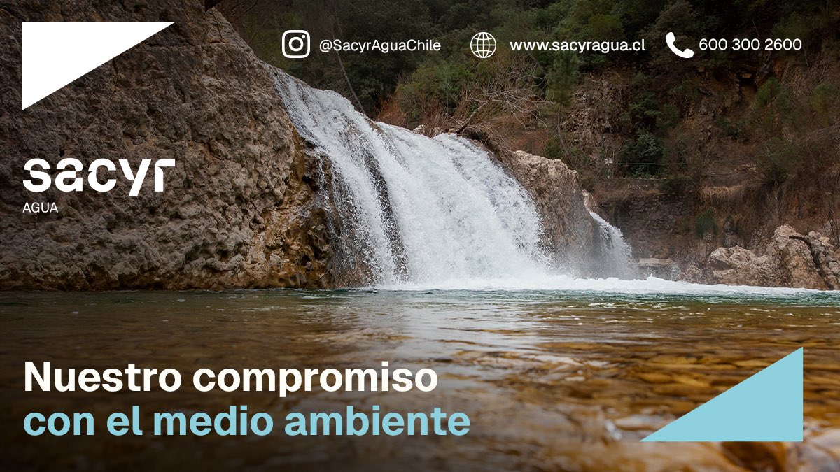 SacyrAguaChile's tweet photo. La sostenibilidad es parte de nuestra operación.
 
Trabajamos con foco en eficiencia, cuidado del entorno y gestión responsable del agua en cada territorio donde operamos.
 
#TodosCuidamosElAgua
#SomosSacyrAgua https://t.co/Z9mQoeIC2F