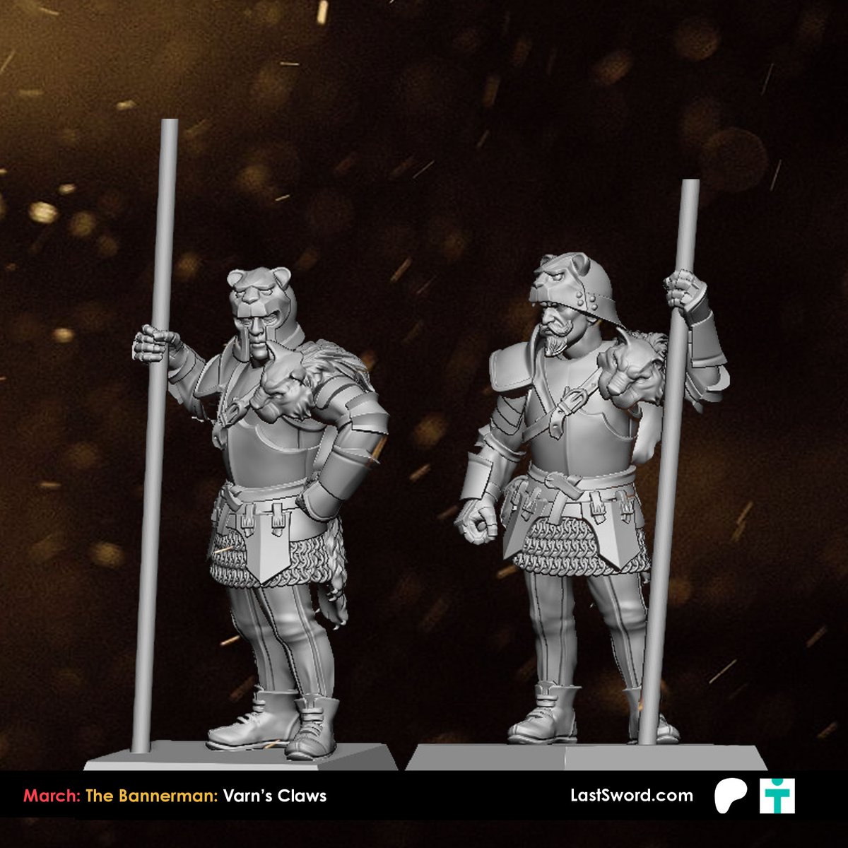 LastSwordMinis's tweet image. (WIP) March Patreon: The Bannerman: Varn’s Claws
Their discipline in battle keep them locked in the fight until the very end.
Soon at: loom.ly/9cCwgtY
-
#citiesofsigmar #dogsofwar #ninthage #the9thage #warhammer #aos #3dprint #dnd #lastswordminiatures