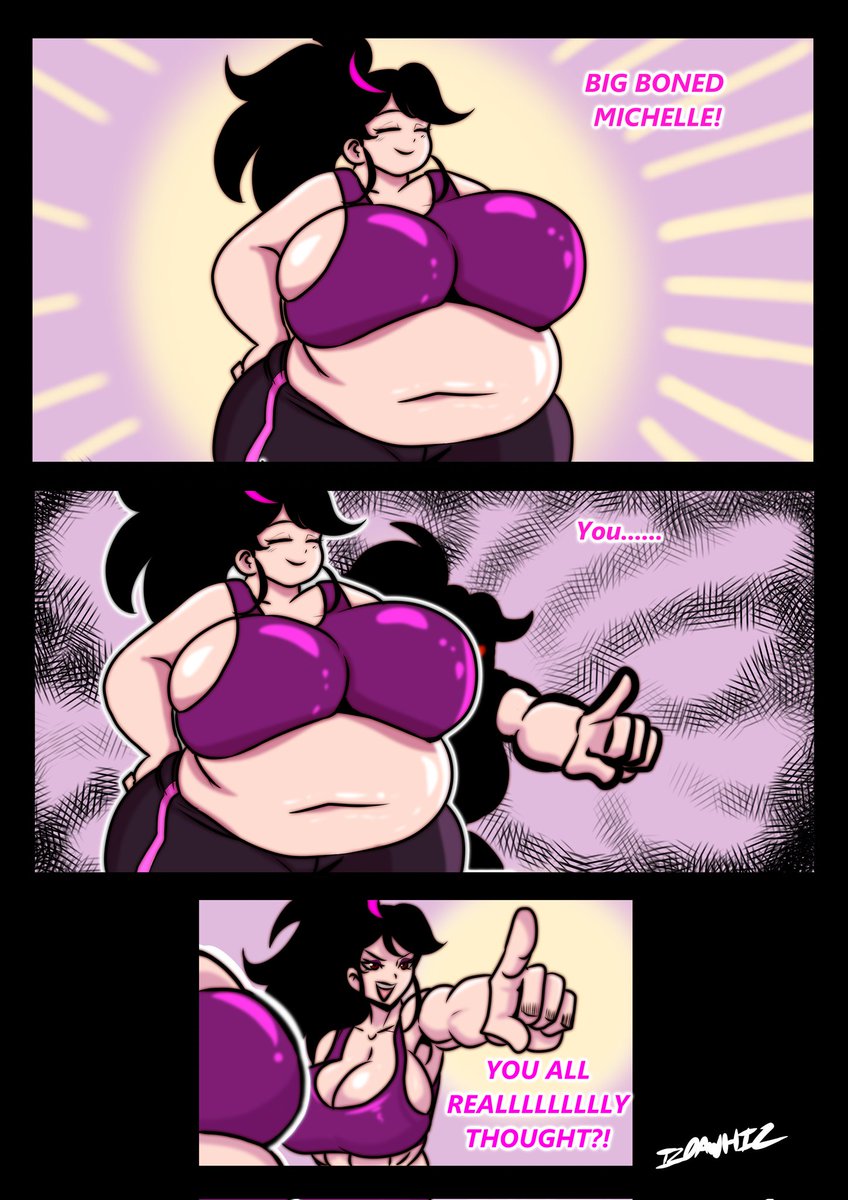Izdawhiz1's tweet photo. Michelle gained weight? Commission for @TacoBoutEmpty https://t.co/tTdpk2vXKi