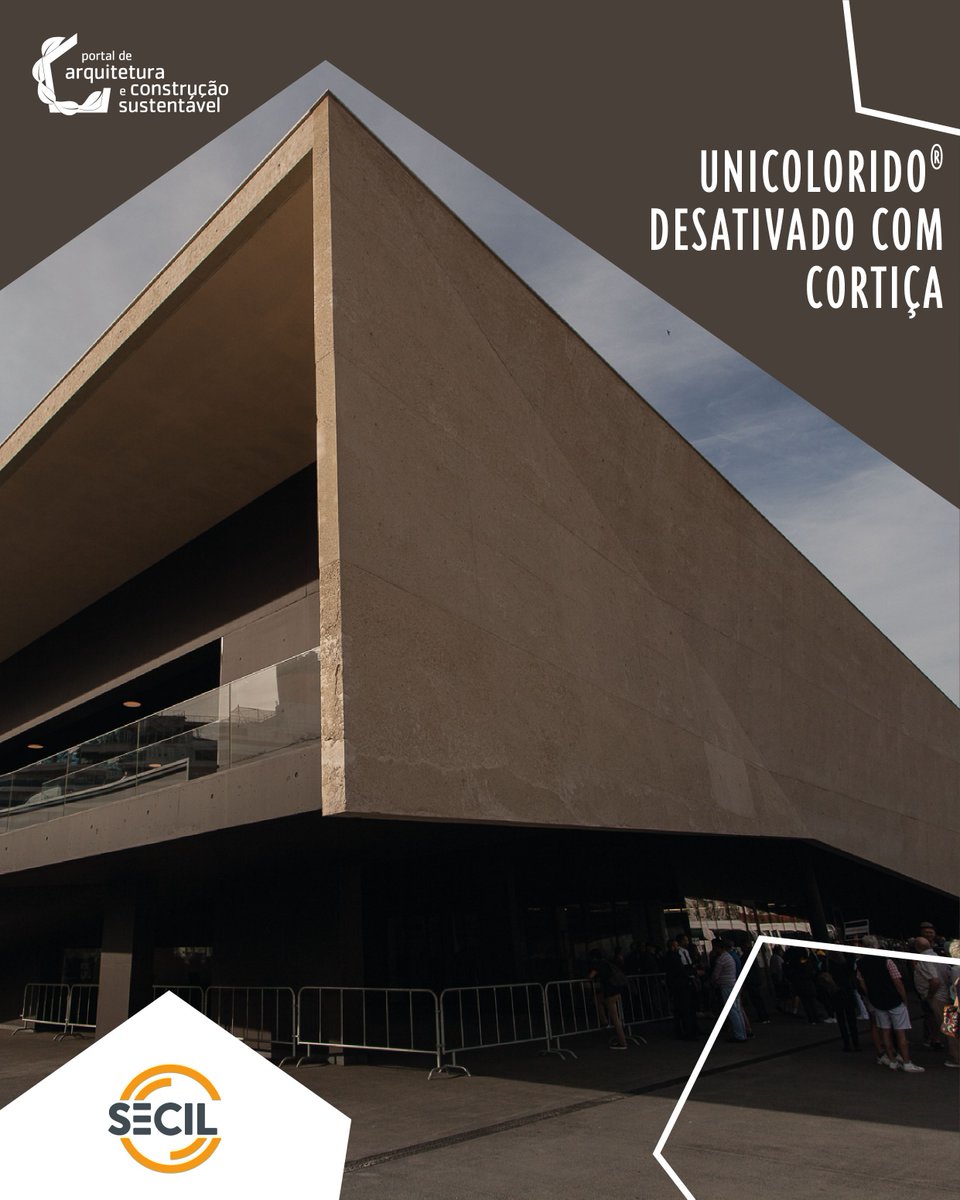 DaSustentavel's tweet image. 🌈O UNICOLORIDO Desativado com Cortiça da #Secil é um betão arquitetónico leve com agregados de #cortiça reciclada, é mais leve com características térmico-acústicas melhoradas, permitindo também uma optimização estrutural.
ℹExplore👉buff.ly/3ROMrEe
#arquitetura