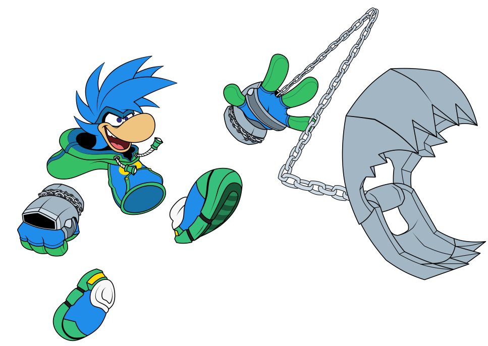 Lockjaw Work in Progress

#Rayman #fanart #art