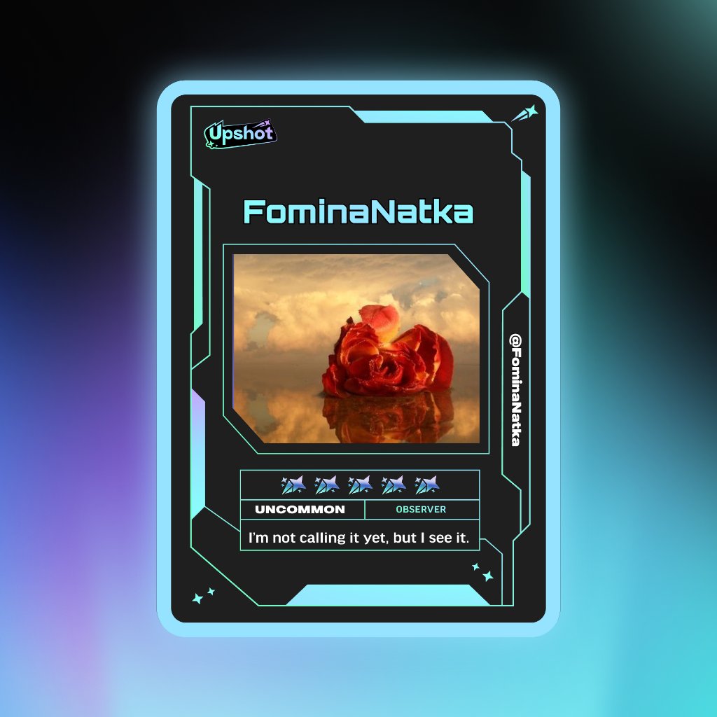 FominaNatka's tweet photo. Just ripped my Predictor Card!

Ready to claim instant cash prizes, free packs and more.

Welcome to Prediction Play on @upshot_cards

Your turn
https://t.co/LmHHNizOFv https://t.co/fKxaK78UGr