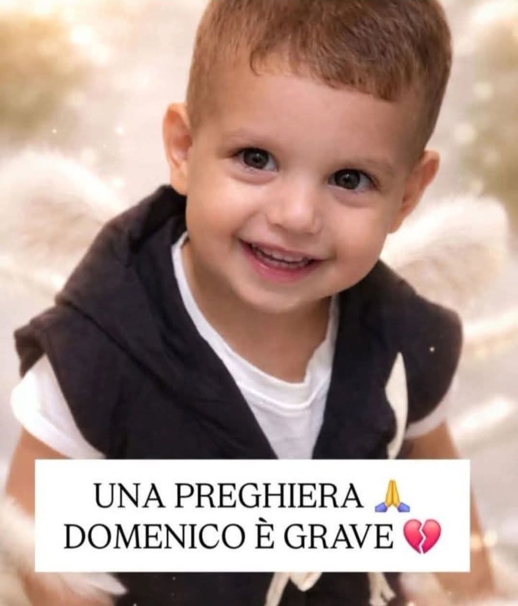 Uniamoci tutti in un' unica grande preghiera per Domenico. 
#domenico 
#trapianto