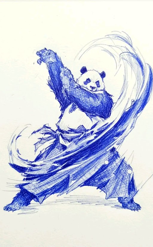 introducing po in Kungfu Panda 5🐼...