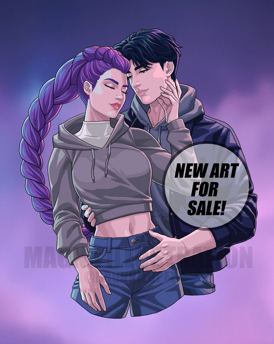 BrunoMagnaIlus1's tweet photo. NEW ART ON SALE! 👀🙈
Rumi and Jinu 😌🩶💜💙
(PNG transparent high quality)
Ideal for pin, sticker and merch creators 👌🏼
If you’re interested, send me a DM 😉
#instadraw #artist #drawings #drawingoftheday #anime #kpop #kpopdemonhunters #korean #animefanart #kpoprumi #artonsale https://t.co/X5BlYskr8Z