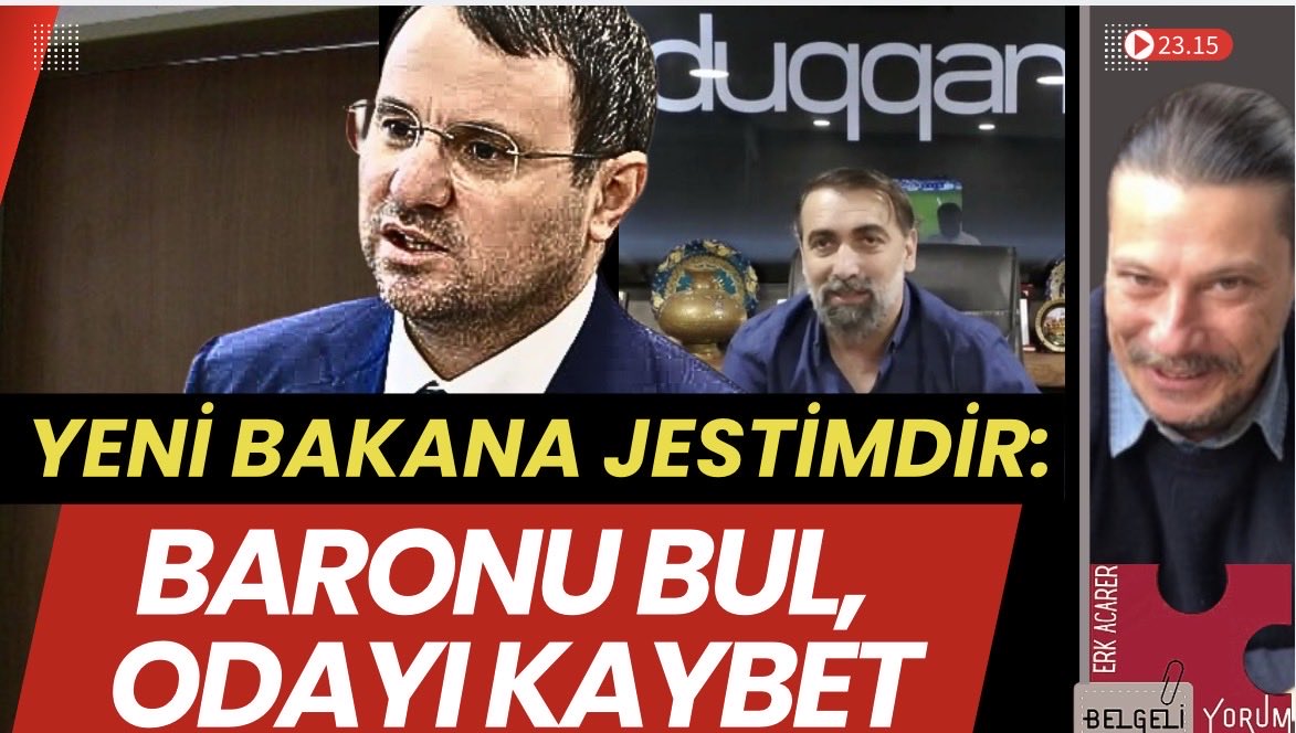 Saat 23.15
🔴Canlı
Yeni Bakana Jestimdir: Baronu bul, odayı kaybet!

youtube.com/live/pmMSUMust…