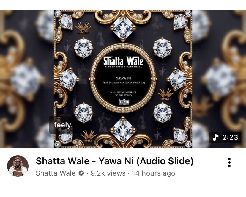 WebkidAfrika's tweet image. This song go Touch your Heart! 

Delivery, the beat, the tempo, lyrics, Top Notch! Street Anthem! Banger🔥 

Shatta wale 🫡👑

 #TheInterfaceEP