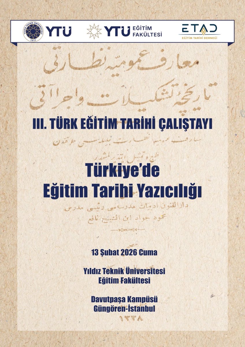 YTÜ Eğitim Fakültesi tweet media