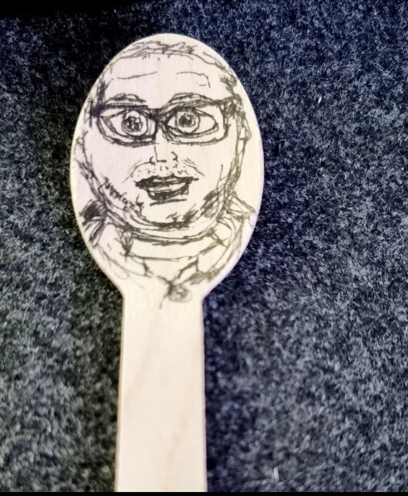 There is a spoon and it's named George