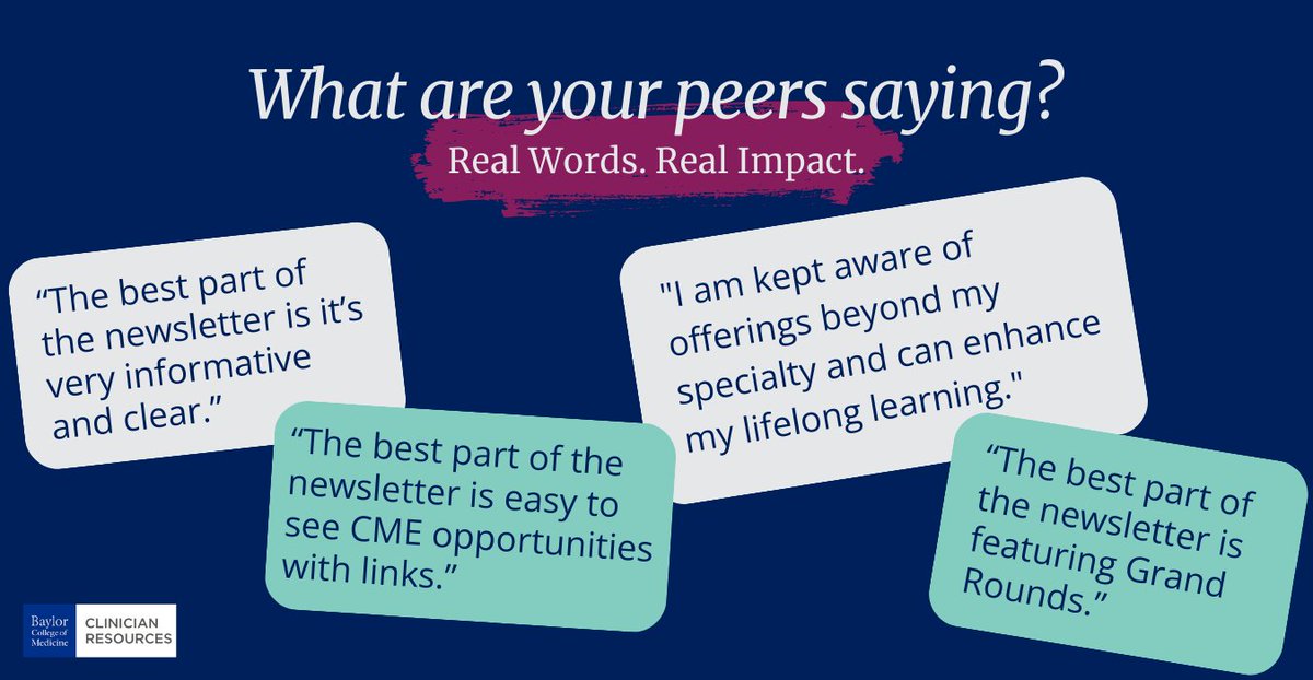 BCM Clinician Resources tweet media