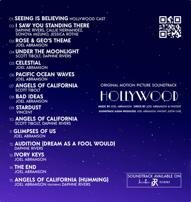 JCRecs's tweet photo. Check out the phenomenal track list to ‘Hollywood: Original Motion Picture Soundtrack’ — featuring songs from the theatrical film — out now! https://t.co/BeIIXsEw74 https://t.co/rmD8xVxeNL