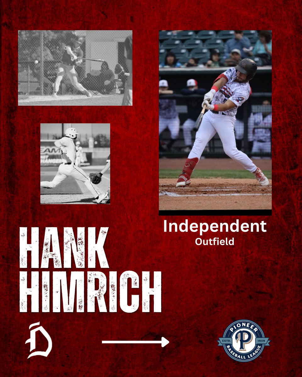 DowlingBaseball's tweet photo. With Spring Training kicking off and College Baseball in full swing, we want to highlight former Dowling Catholic Players who are currently still in the game of baseball.  Our second player is Hank Himrich, class of 2020.  @himrich12 was a Right Fielder for the Maroons, then played his college ball at Bradley University and Grand View University.  Last summer, Hank went on to play independent baseball in the Pioneer League for the Rocky Mountain Vibes.  He plans on going back out west again this summer to continue his career.  Good luck this year Hank!