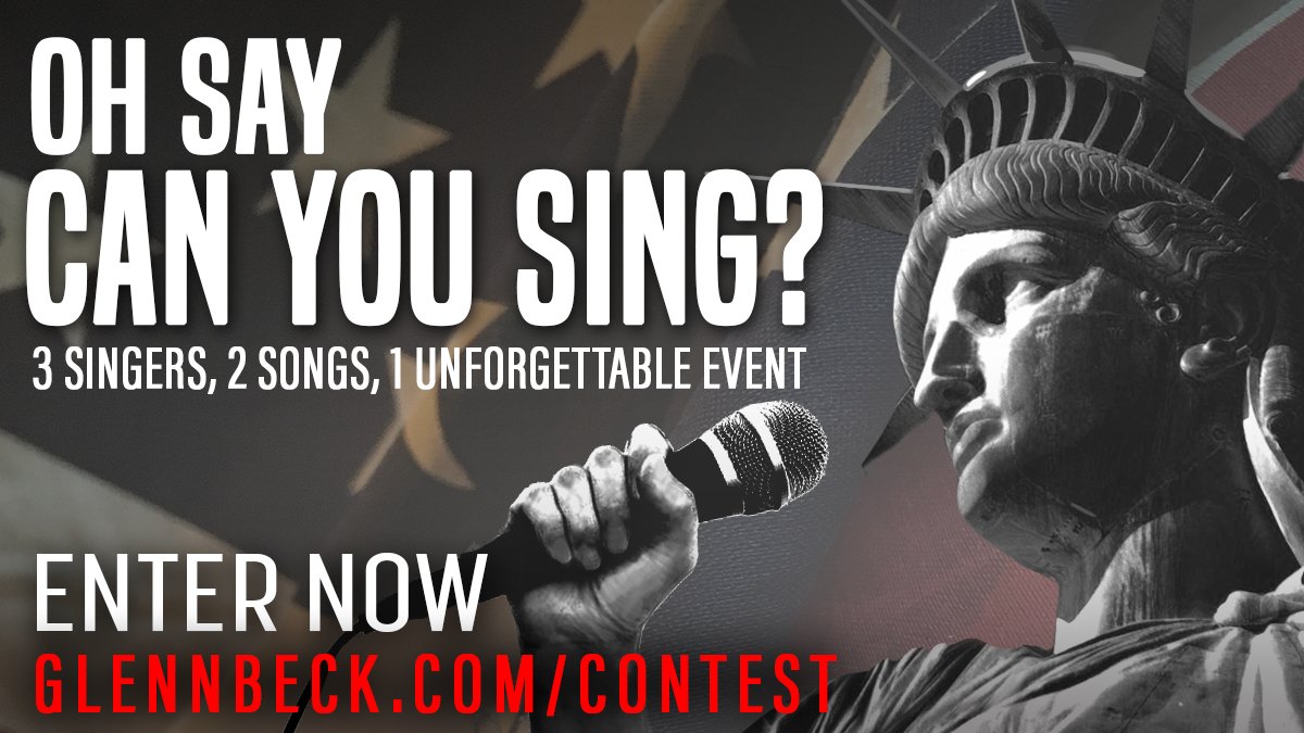 glennbeck's tweet image. Help me make history. The window for auditions is closing fast!