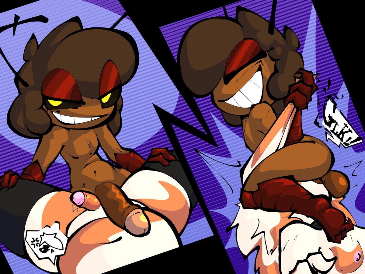 a late bday gift for <a href="/ZaldenV/">ZaldenVire🔞</a> with his Roach toyin' with my Eclair!!