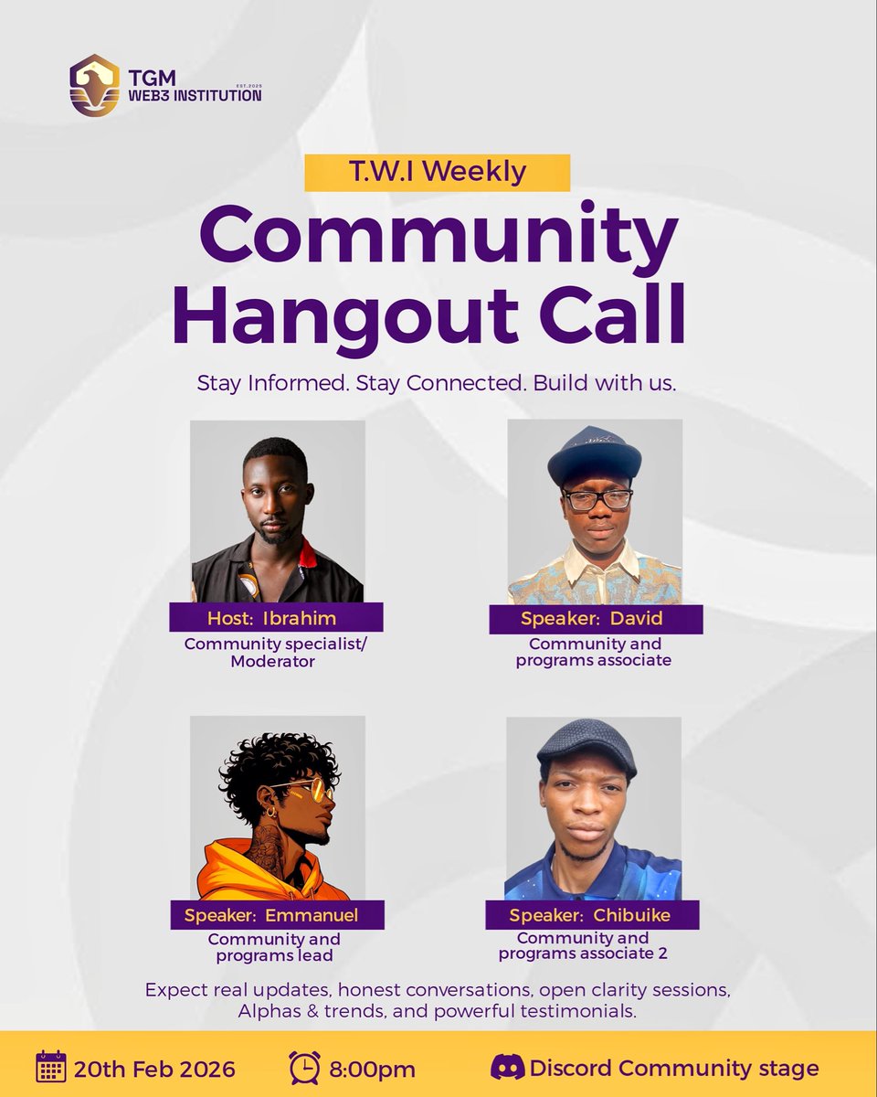 TGM WEB3 INSTITUTION tweet media