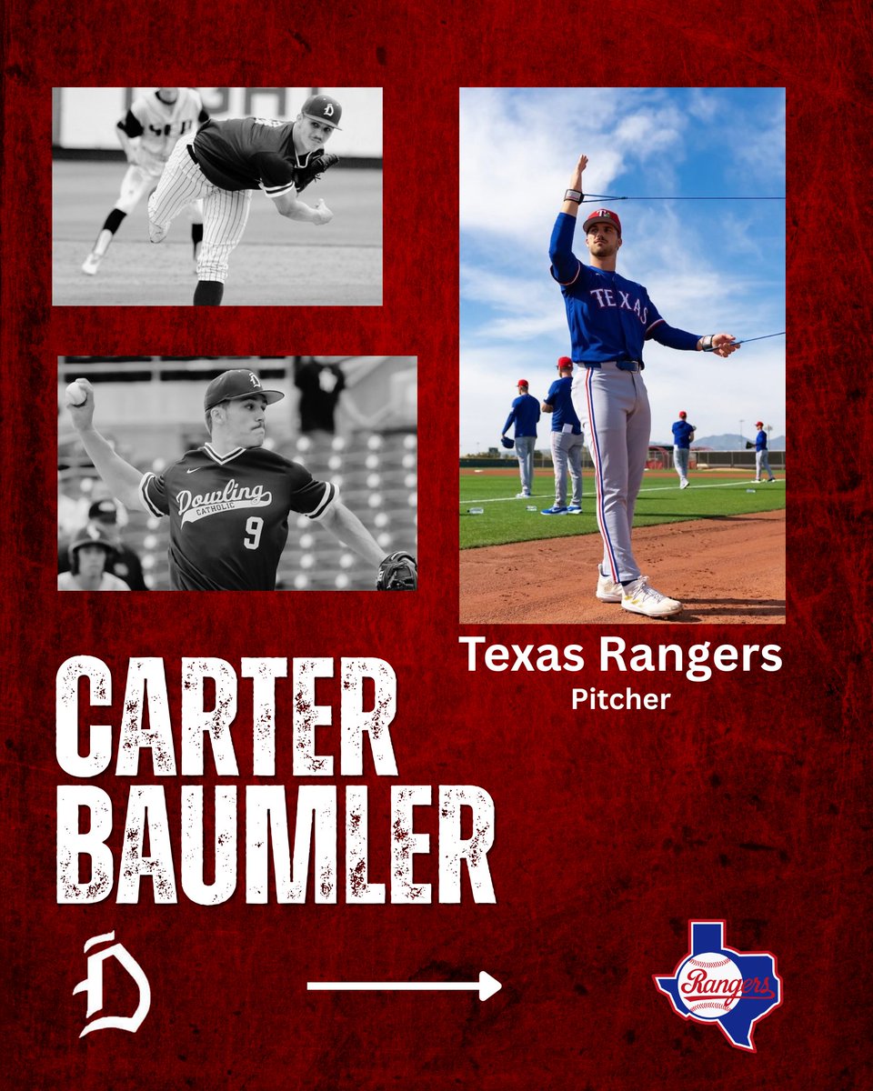 With Spring Training kicking off and College Baseball in full swing, we want to highlight former Dowling Catholic Players who are currently still in the game of baseball.  Our first player is Carter Baumler, class of 2020.  <a href="/CarterBaumler/">Carter Baumler</a> was a pitcher and an outfielder for the