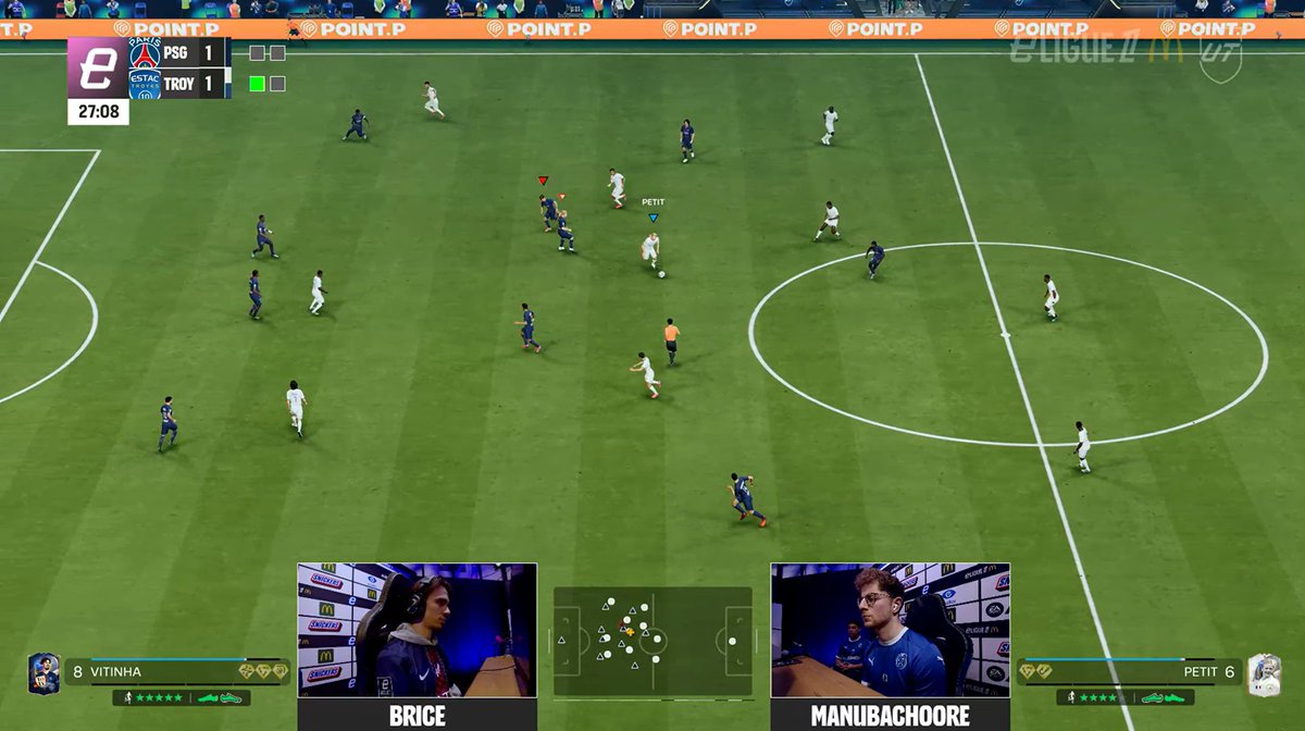 🏆👀 Which league can afford to have a rematch of the last World Championship final? Only <a href="/_eLigue1/">eLigue 1 McDonald’s</a> 🇫🇷

📺 twitch.tv/ligue1_mcdonal…