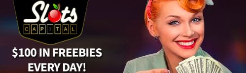 $100 in Freebies Every Day - Exclusive Promotion at Slots Capital Casino! #onlineslotgames #onlinecasinopromotions #slotscapitalcasino
streakgaming.com/forum/threads/…