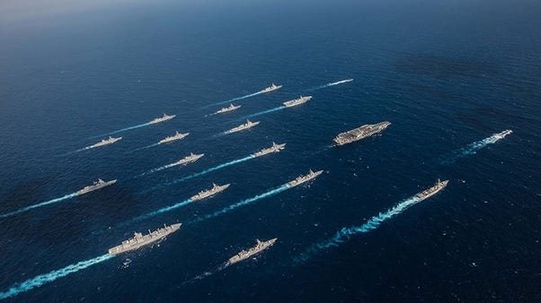 À surveiller : l'armada US face à l'Iran est la plus massive depuis l'Irak en 2003. À 30 millions de dollars par jour, difficile de croire à un simple bluff diplomatique. Je n'imagine pas une telle dépense juste pour mettre la pression pendant les négociations! 🇺🇸🇮🇷