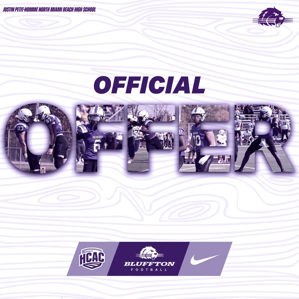 JPetit_8's tweet photo. Blessed to receive an offer from Bluffton University! Thank you to Coach and the entire staff for believing in me. The work continues! #AGTG
@CoachCodyCraw https://t.co/PEglxotqFd