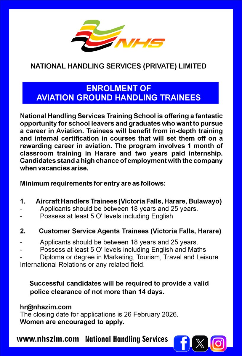 National Handling Services tweet media