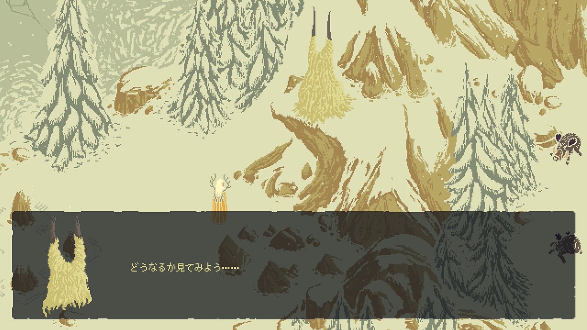 HUMORHAL's tweet photo. 死にゲードット絵シャーマニズムデッキ構築SRPG『Death Howl』大変面白く佳境です。 https://t.co/kK7A96waWE