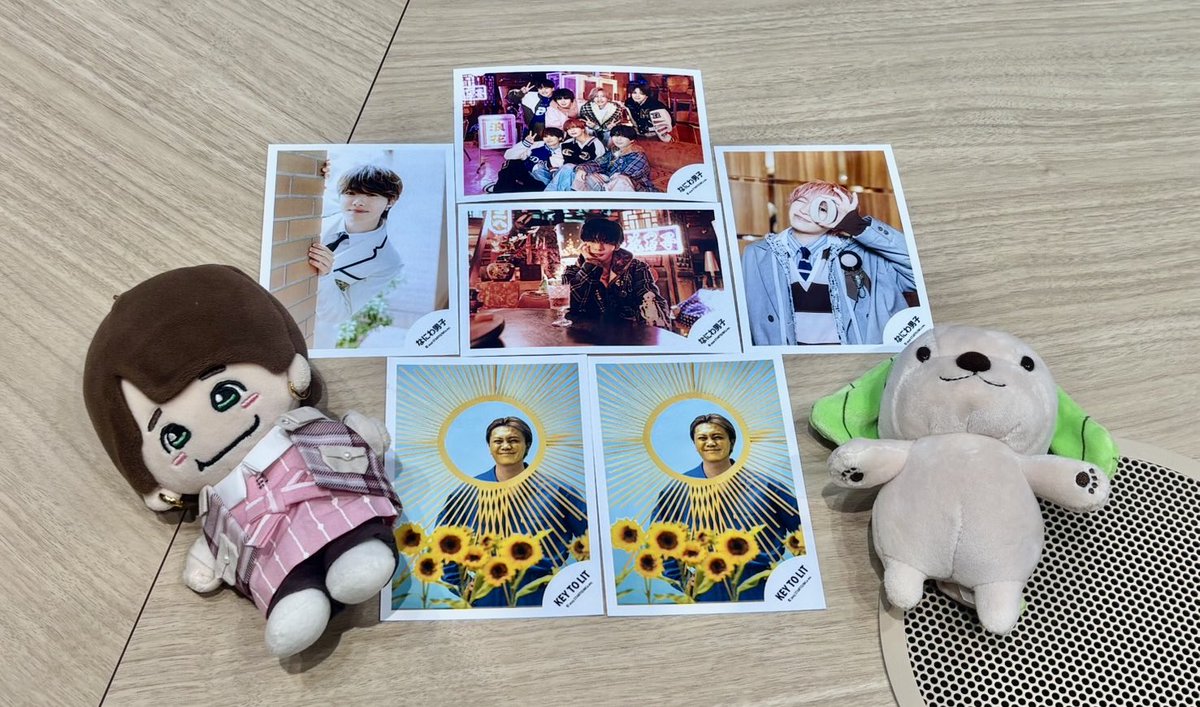 今回はHARD WORK発売日に来たのでオフショも買いに行けた✨ 可愛い