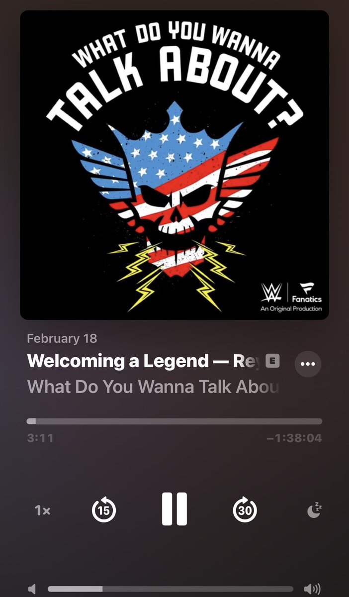 Hi there QB1 <a href="/CodyRhodes/">Cody Rhodes</a> so I am currently listening to your new episode of #WhatDoYouWannaTalkAbout with the hail of famer and my favorite wrestler of all time <a href="/reymysterio/">♛Rey Mysterio❔</a> so everyone check out Rhodes nation this is a fire 🔥 episode on <a href="/ApplePodcasts/">Apple Podcasts</a> <a href="/Fanatics/">Fanatics</a>
