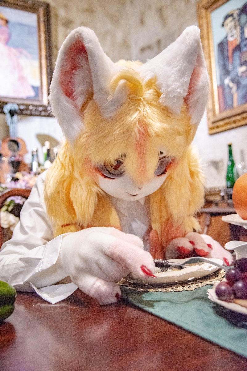 설음식 다 먹고 없어!😽

📸 :  <a href="/StudioCasty/">Studio Casty</a> 

#FursuitFriday