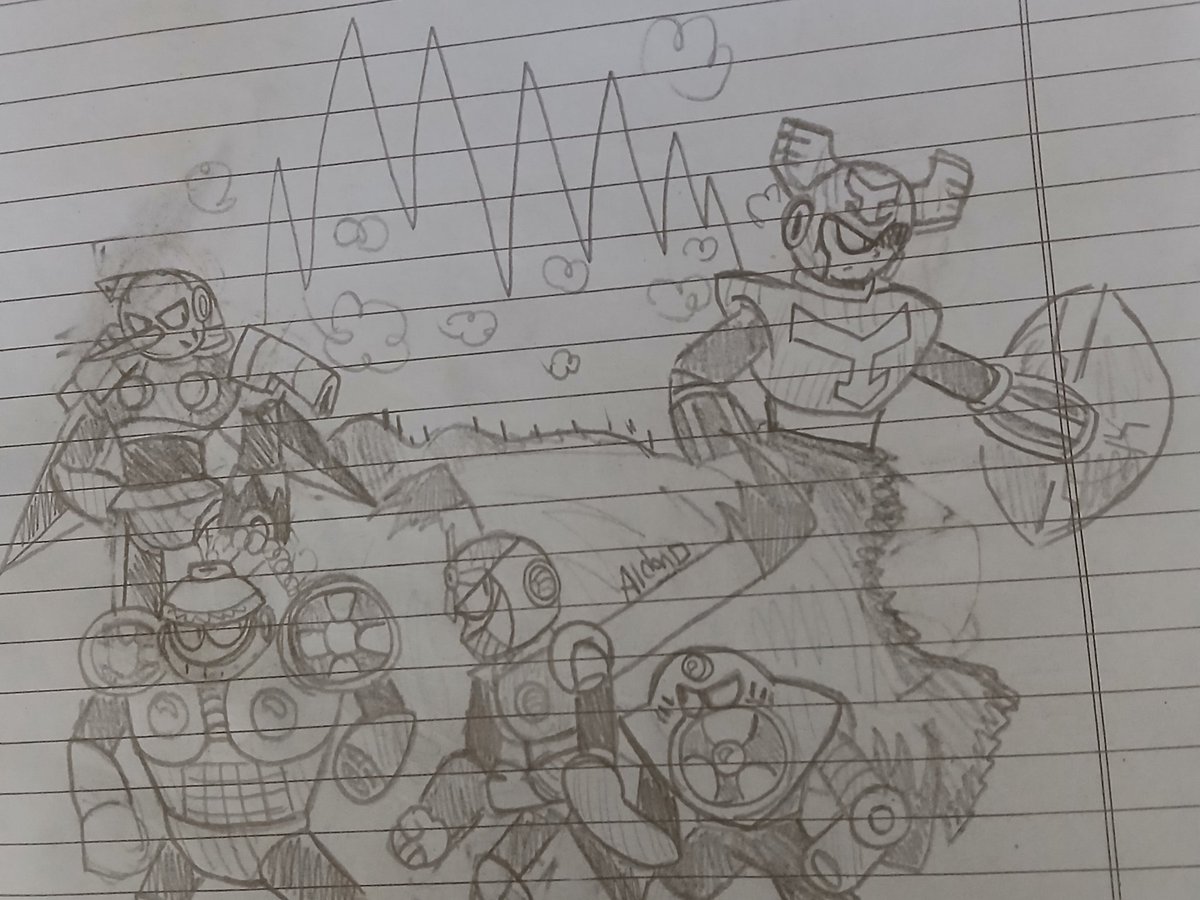 AidanFeemster_'s tweet photo. Airborne Robots
[#MegaMan ] [#rockman ] [#ロックマン]  [#Airman] [#Gyroman] [#Windman] [#Tenguman] [#Tornadoman] [#art] [#traditionalart] https://t.co/yXFnSA7EMu