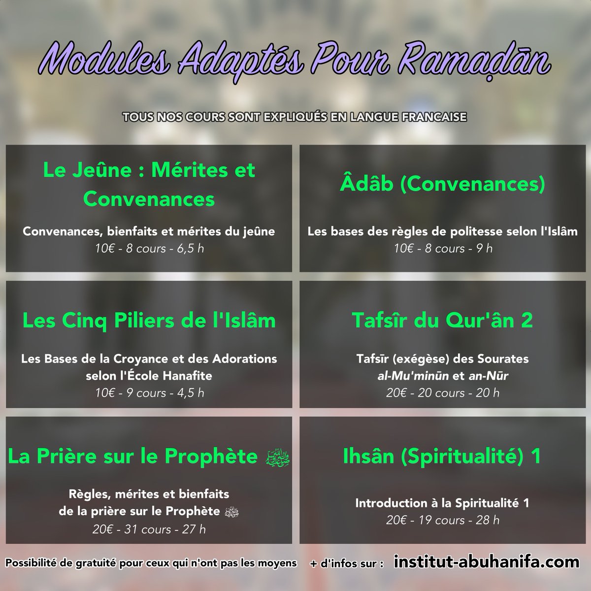 Institut Abu Hanifa tweet media