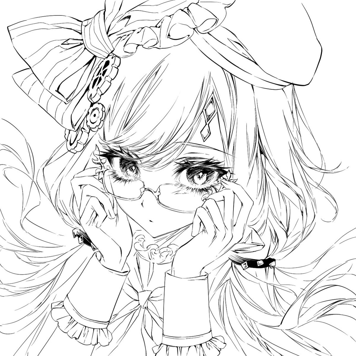 NZkn1fe's tweet photo. 💝（To.Rinyuki Do not use）&amp; 👓
#maimai #maimai_art リズ https://t.co/461e1plqtv
