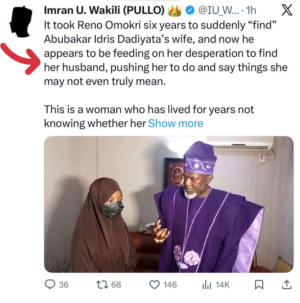 Reno Omokri tweet media