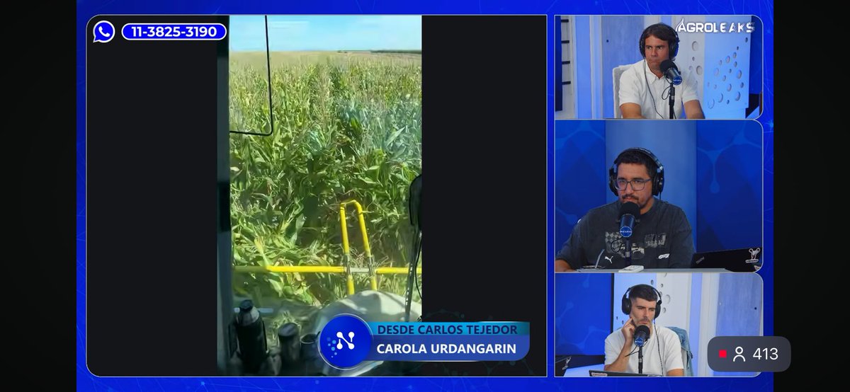 carourd_'s tweet photo. ASÍ SE TRABAJA EN EL CAMPO UN DÍA DE PARO GENERAL 

Los chicos estaban al aire desde Buenos Aires y les prometí salir a ver qué onda el campo en Tejedor en pleno paro. Diego y Sebastián de Economart se coparon y me llevaron al feedlot que tiene Egeo acá. Resulta que estaba a pleno: me subí a picar maíz con Gonzalo, estaban pisando silo, meta sacar camiones de maíz picado y entrando hacienda. 

Si quieren pueden ir a verlo en el programa, charlamos de la situación de la producción de carne, de la cotracara de los frigoríficos, de la oportunidad que ven en USA, de los números de la agricultura en campo alquilado, de todo. 

 https://t.co/8nsyp3VjjK