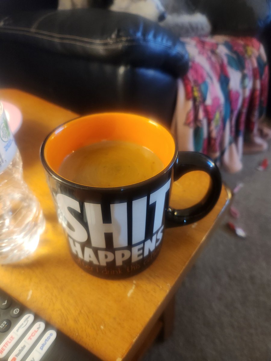 JimFradenburg's tweet photo. @Zkittles_420 Blob of Rso and a tea spoon of cannabutter ,makes the best coffee. https://t.co/pV07xDrgeJ