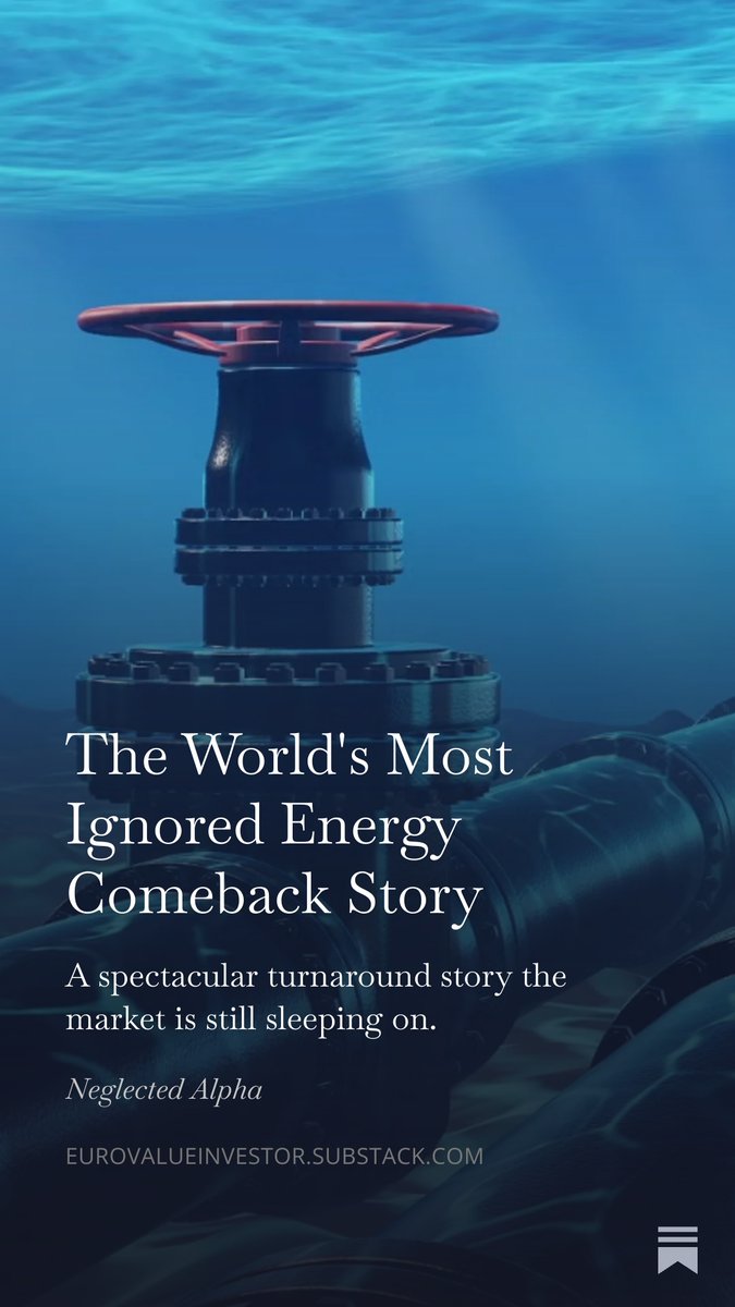 eurovalueinvest's tweet photo. The #Transocean- #Valaris merger last week sent a clear message: the offshore drilling upcycle is real and big money knows it.
In my latest substack I uncover the quieter way to play it — a nearly 8% yield, major buyback announcement, a debt-free balance sheet, and a valuation the market hasn't caught up with yet.
https://t.co/53chs8VEB1
$VK $RIG $VAL $NE $TDW $SPM #offshoredrilling