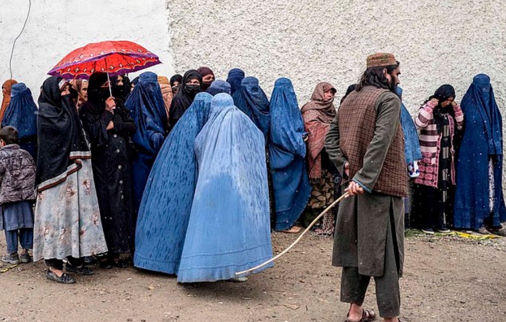 The Taliban in Afghanistan have now LEGALISED domestic violence against women.

Allowing husbands to beat women

This is Islam