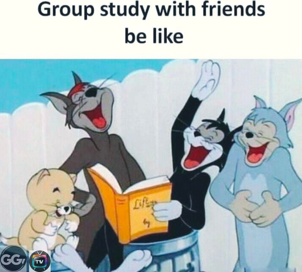 TGoyalji's tweet image. Expectation: 5 chapters covered. Reality: 5 hours of inside jokes. 📈
#GroupStudy #StudentLife #ExamSeason #RelatableMemes #StudyHardLaughHarder #TomAndJerry #CollegeDays