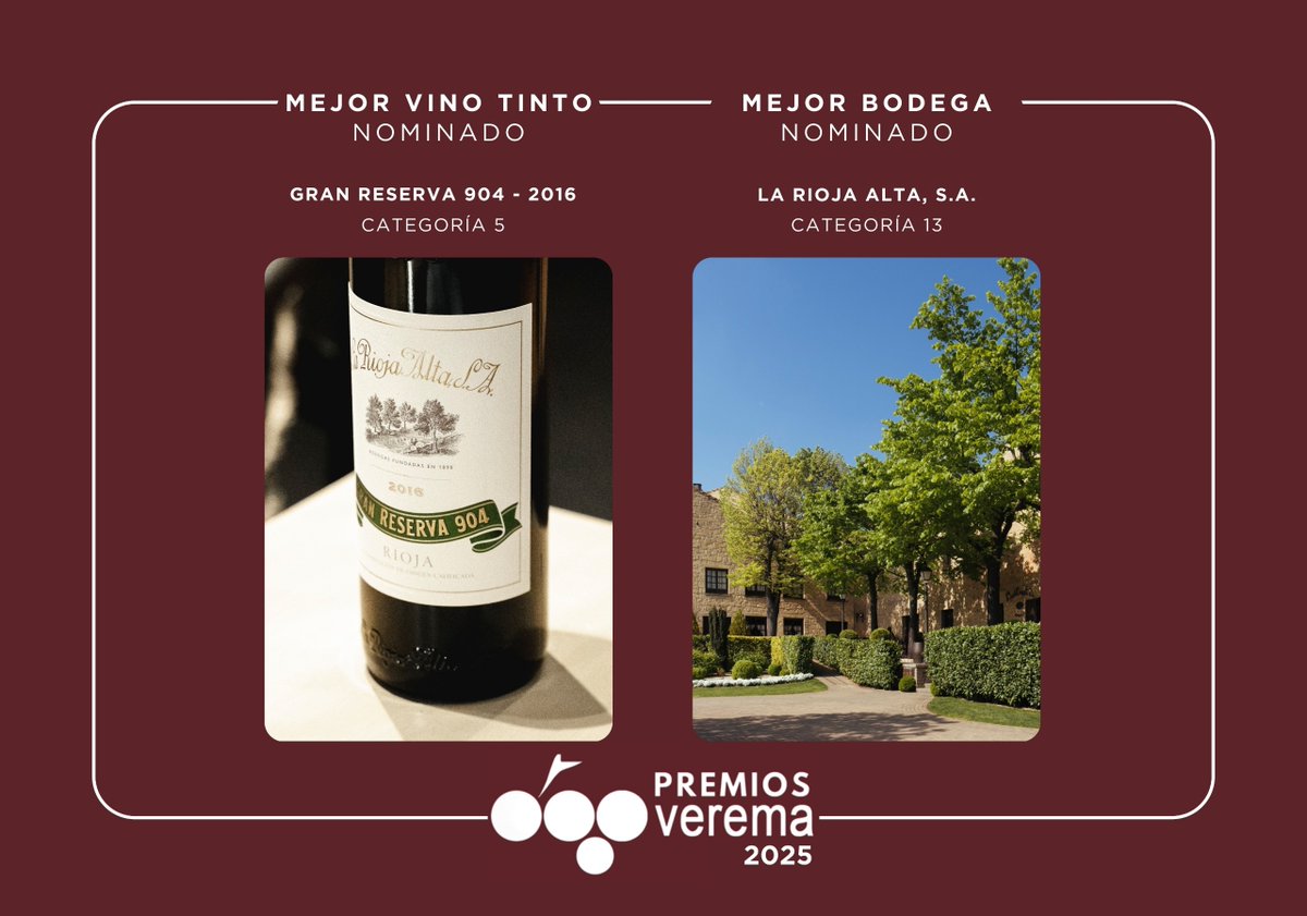 Bodega La Rioja Alta, S.A. tweet media