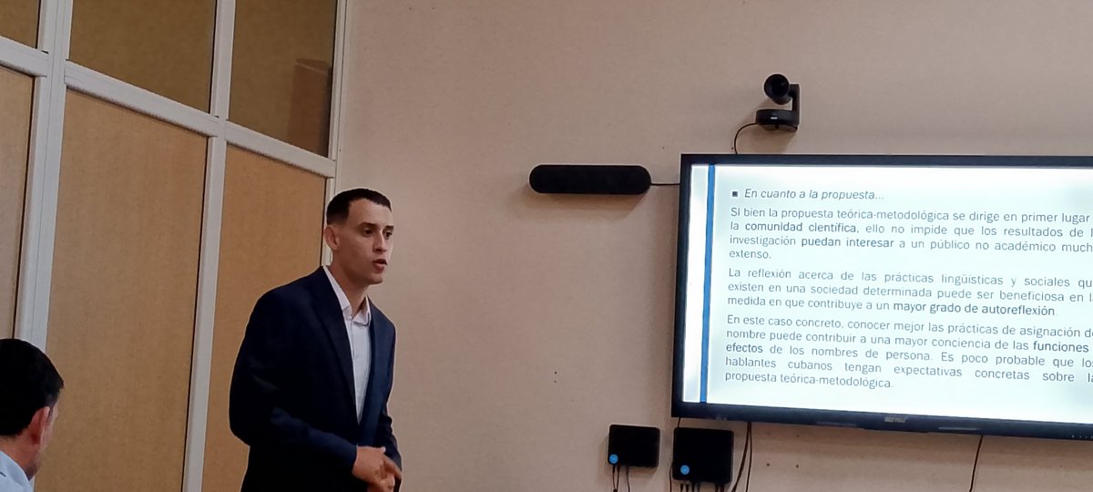 Excelente predefensa doctoral del M. Sc. Luis Ramón Campo Yumar, profesor de la Facultad de Humanidades de <a href="/UCLVCU/">UCLV 🇨🇺</a>