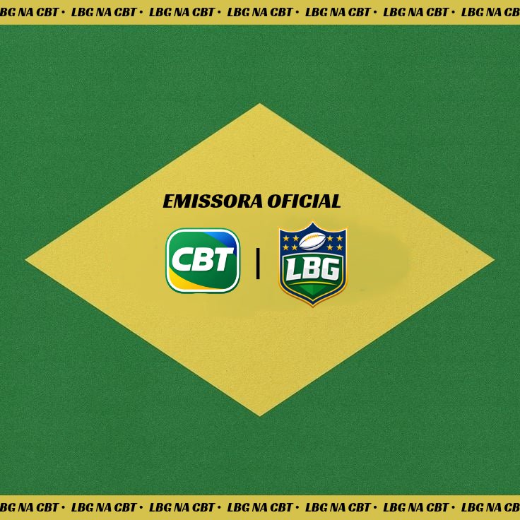 A CBT é a Emissora Oficial da <a href="/LBG_League/">Liga Brasileira de Gridiron</a>! 🇧🇷✅️

Estaremos juntos, durante toda a Temporada Regular e Play-offs da Competição.

#LBGNaCBT