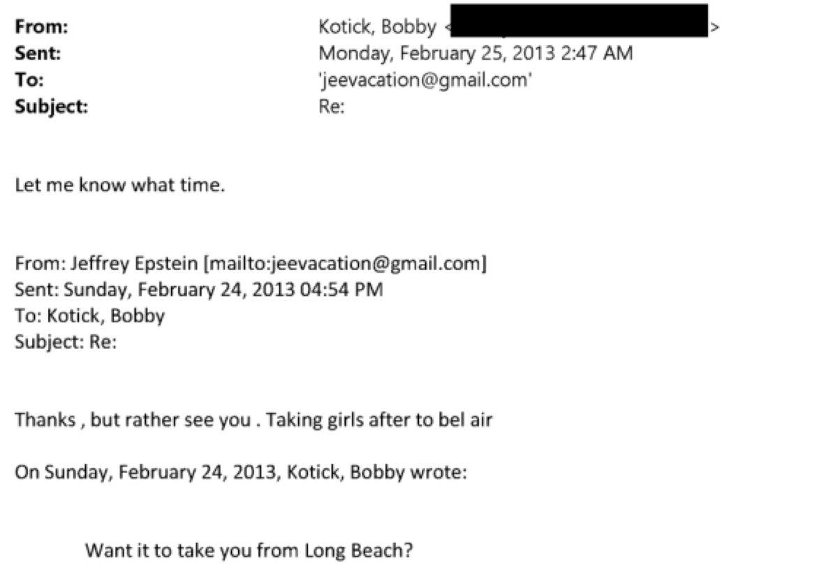 Good moment to remind y’all that Activision’s former CEO, Bobby Kotick, was in direct contact with Jeffrey Epstein. 🤡 Happy Throwback Thursday!