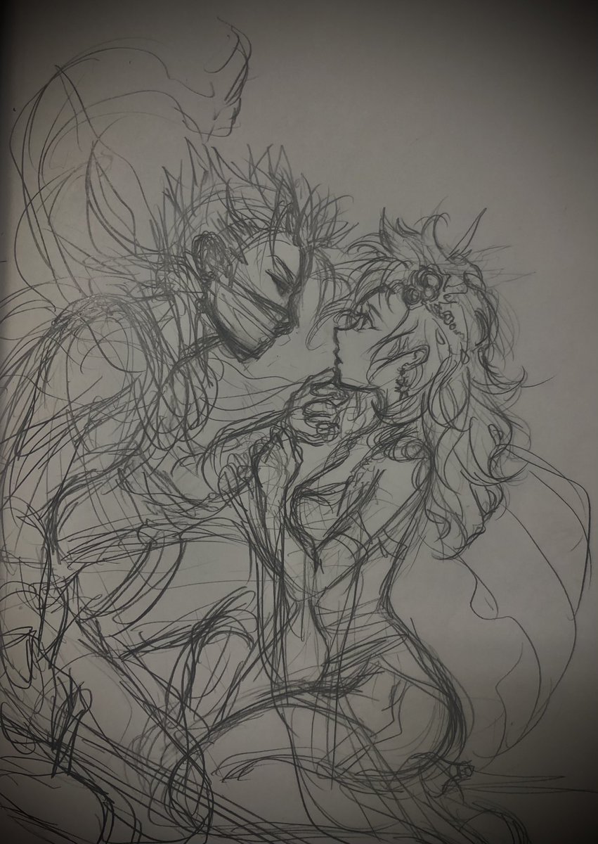 hayosuga's tweet photo. わあああ好き…エッジ＆リディア…>RP

今日ちょうどFF4のこと色々考えながら作業してたからタイムリー！…と思ったら、昨日TAの発売日だったのね。

今の修羅場終わったらFF4TA続きやるんだ…んで私もミニ漫画とか描きたい…生きる…

添付は過去に何度か挑戦したエジリディ絵
ちゃんと描きたいー https://t.co/qvSuurtvsp