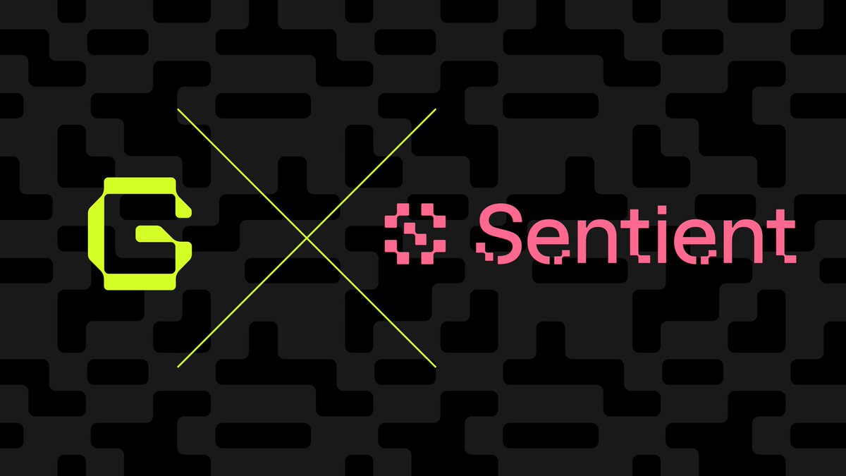 guardrailai's tweet photo. Excited to partner with @SentientAGI as their onchain security partner.

Sentient is building the infrastructure for open-source AGI, with a clear thesis: stronger reasoning and multi-agent coordination is how agents become reliable in production.

As AI moves onchain, security becomes foundational. Happy to be part of it.