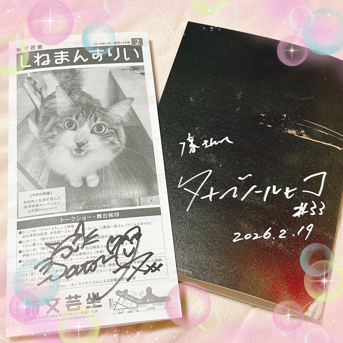 新文芸坐さんでの鯨が消えた入り江トークショー、楽しかった