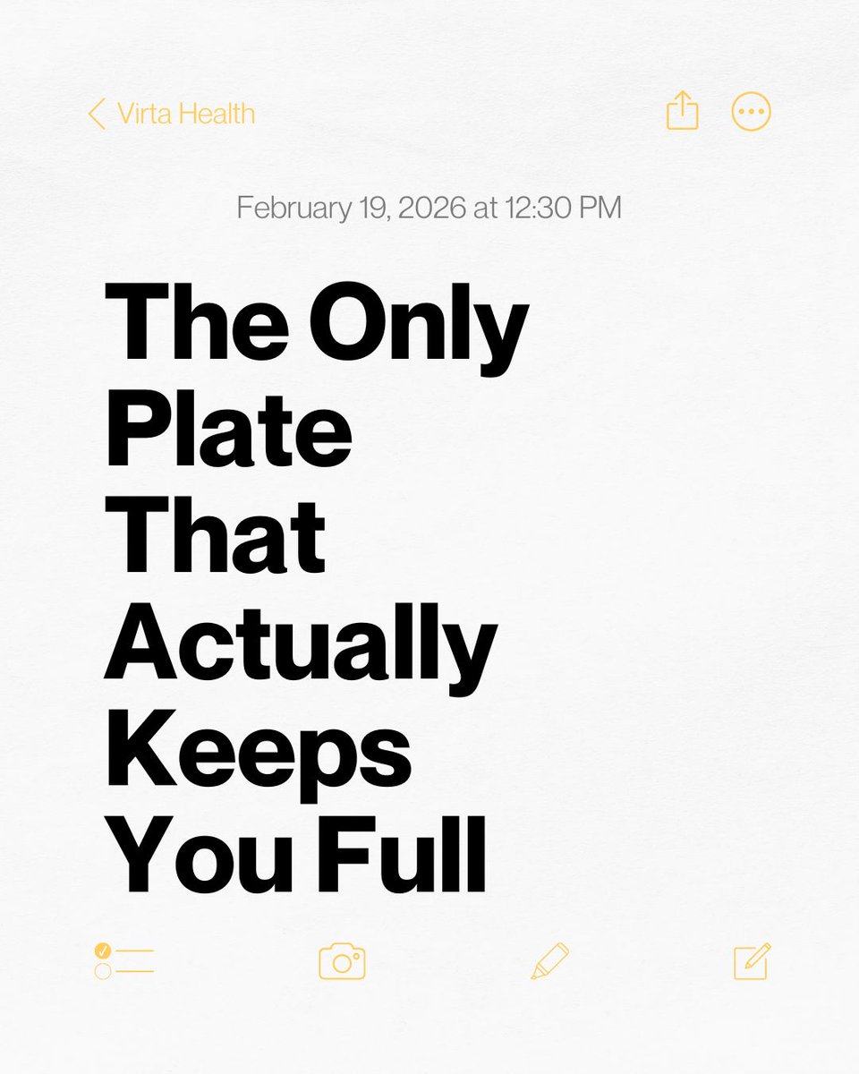 virtahealth's tweet photo. Eat for your goals, but make sure it’s food you actually look forward to. ✨

#VirtaHealth #LowCarbLife #FullAndHappy #EatRealFood #MetabolicHealth https://t.co/fScaDPFMeE
