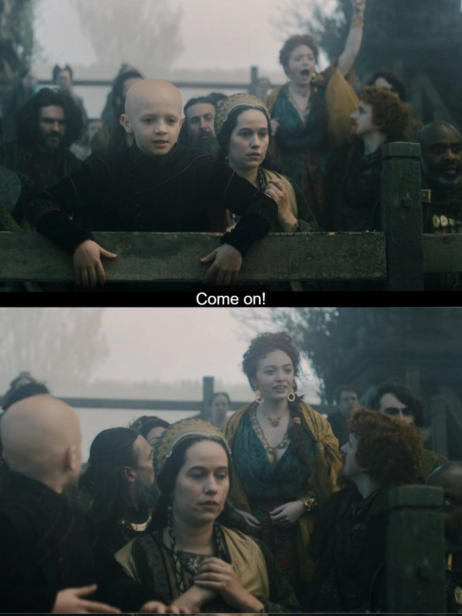 thinking about this scene and how Aegon must be so happy seeing someone also rooting for Dunk