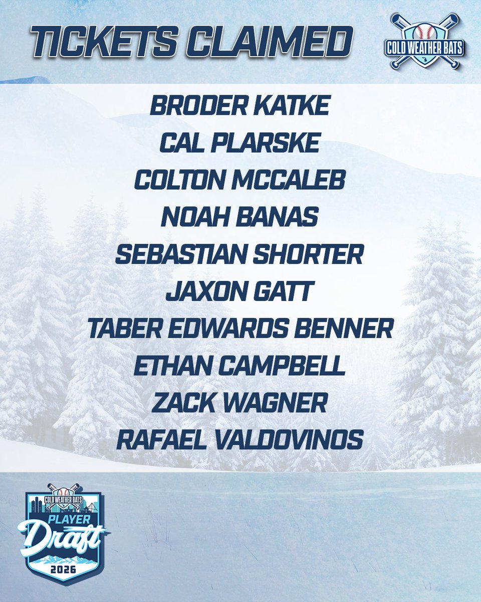 Cold Weather Bats tweet media