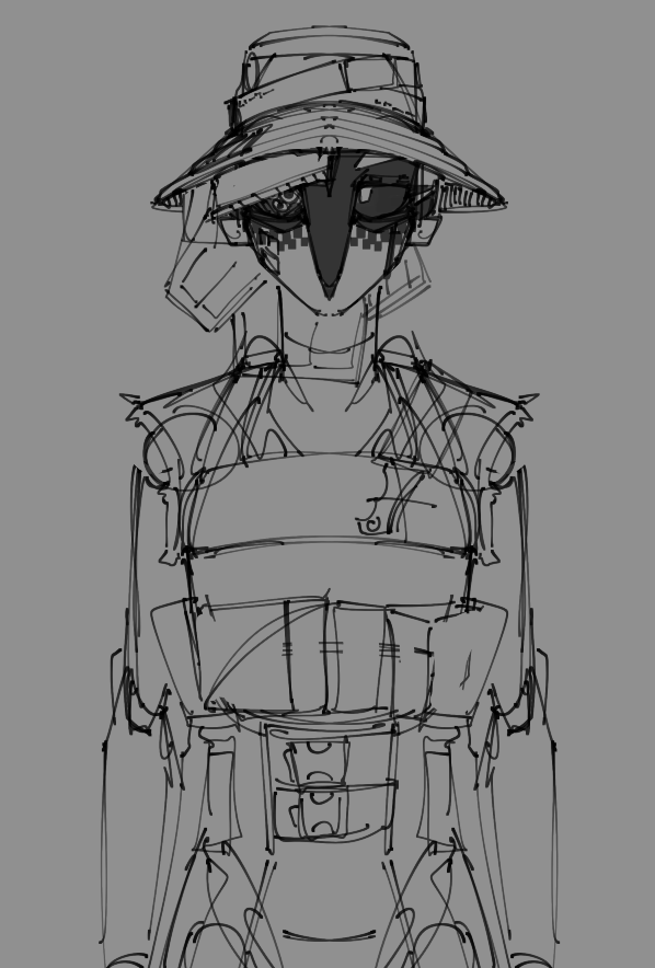 another idea for my sona as a runner, not sure how i feel about it